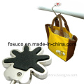 Handbag Holders with a Flower Emblem (FS130008)